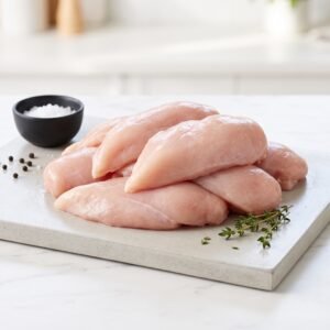 IQF Boneless Skinless Chicken Breasts (2 kg)